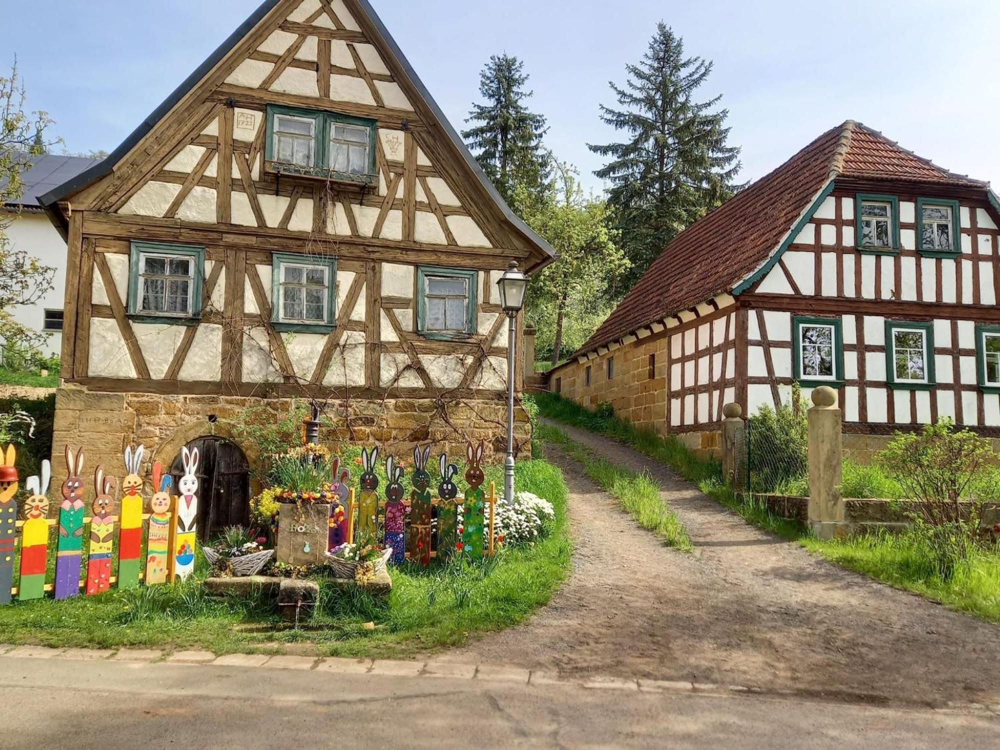 Ferienwohnung Pfadenhauer Pfarrweisach Zewnętrze zdjęcie